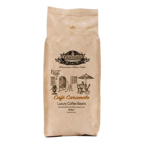 The Traditional Coffee Company Coffee Beans 12 x 500g Café Caramelo Blend
